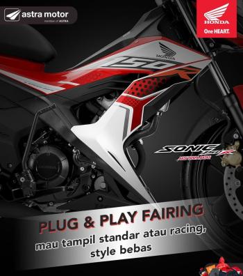 Honda Sonic 150R: Ekspresikan Gaya Balapmu dengan Kemudahan Modifikasi "Plug & Play"